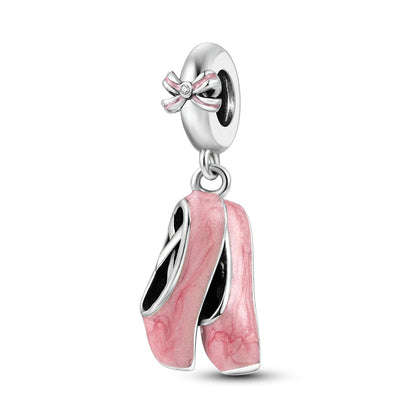 Silver Plated Cat Moon Star Earphone Dangle Charm Bead Pendant Fit Bangle Bracelet for Women Gift DIY Making