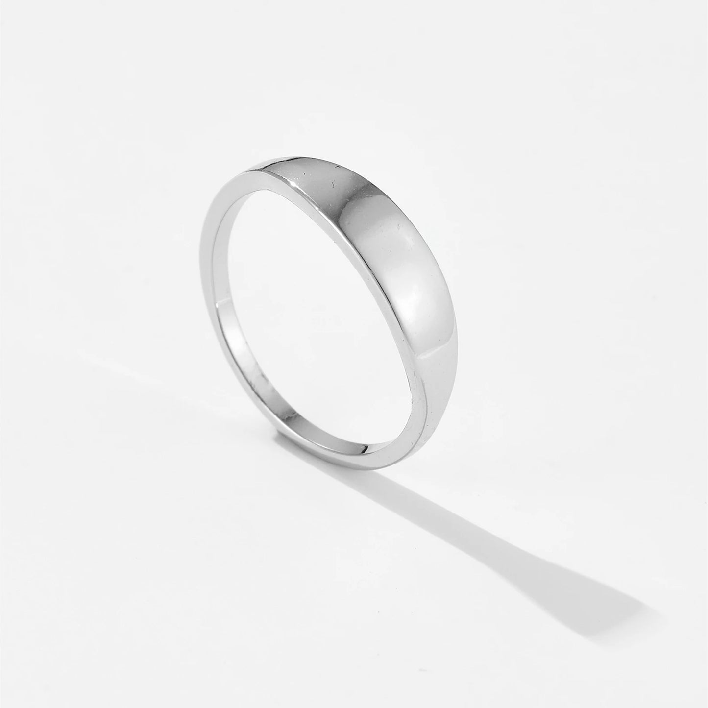 DPLAOPA 925 Sterling Silver Slim Signet Ring Pave CZ Zircon Slim Rings Signet Fine Jewelry Fashion Round Party Wedding Jewels