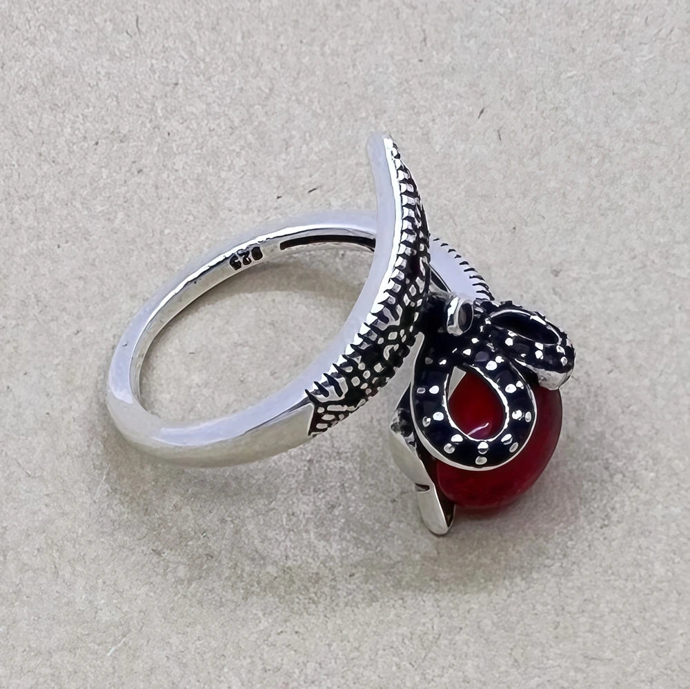 New 925 Sterling Silver Ring 5A Zircon Fox Rings for Women Wedding Jewelry Engagement Charm Fashion High Quality Party Gifts