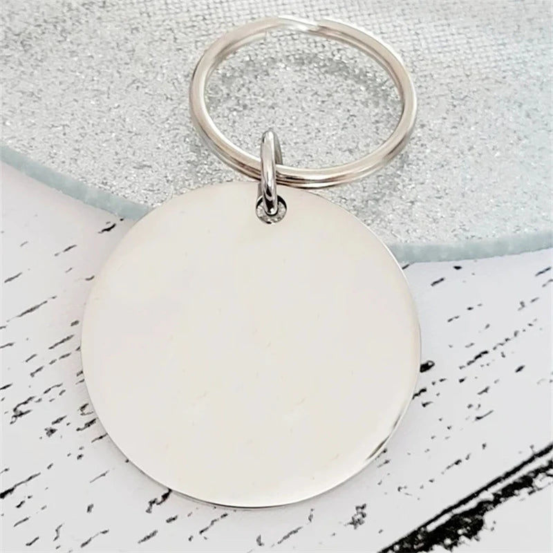 Animal Paw Print Keychain Custom Dog Paw Personalized Keychain Engraved Pet ID Name for Cat Puppy Dog Tag Name Pet Accessories
