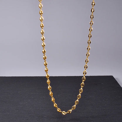 SOMMAR stainless steel  Gold color Lady choker 42cm extender 3cm adjust  necklace pig tonge neck jewelery floating charms