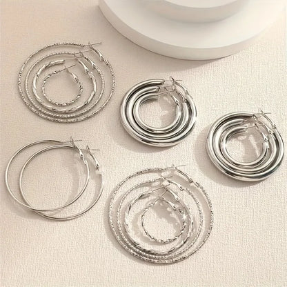 8pairs an eight-pair set of versatile dangle earrings. multiple styles for every occasion, perfect as a gift for her.