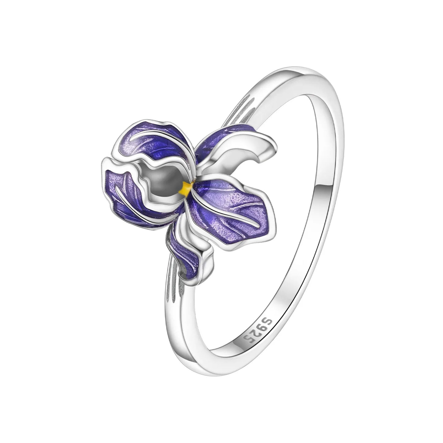 PANPOKI S925 Sterling Silver Panda Animal Closed Ring For Women Finger Ring Personality Jewelry Party Trendy Gifts