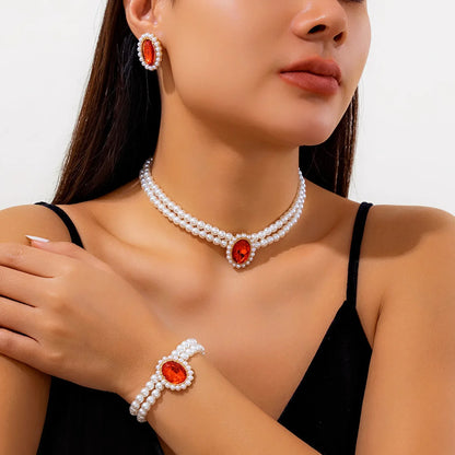 Trendy Layered Necklace Collier Femme 2026 Gioielli Long Chain Necklaces Choker Kallaite with Beads National