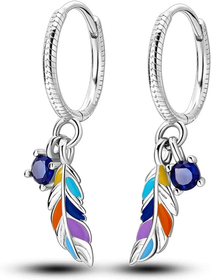 Ciondolo Orecchini di Goccia 925 Orecchini in Argento Sterling per Le Donne Cubic Zirconia Ciondolo