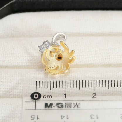 Wholesale S925 Sterling Silver Pendant Mount Base Mountings Findings Parts Fittings Accessories for 11-12mm Pearls 5pcs/lot
