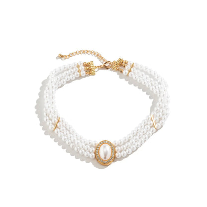 Trendy Layered Necklace Collier Femme 2026 Gioielli Long Chain Necklaces Choker Kallaite with Beads National