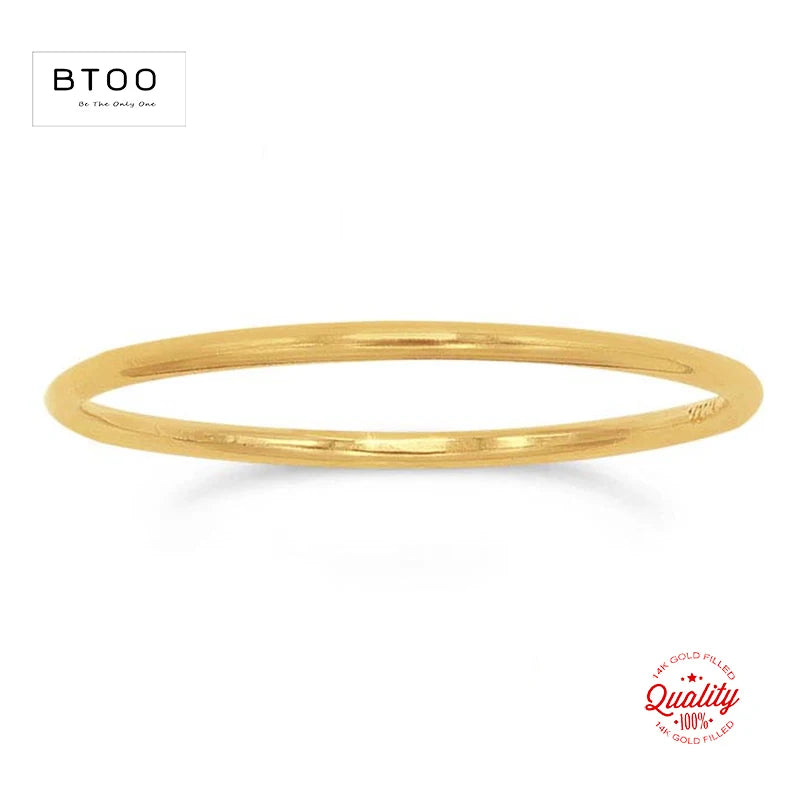 14K Gold Filled Stacking Ring Boho Gold Jewelry Minimalist Knuckle Ring Anillos Mujer Gold Accessories Bohemian Rings for Women