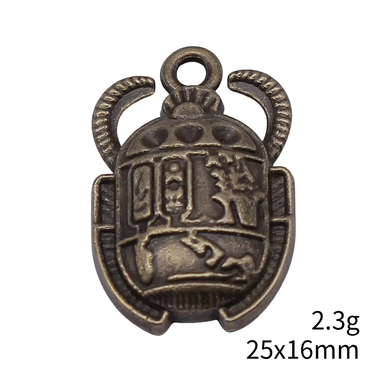 10pcs 25x16mm Antique Silver Color Antique Gold Color Antique Bronze Color Ancient Egyptian Scarab Charms