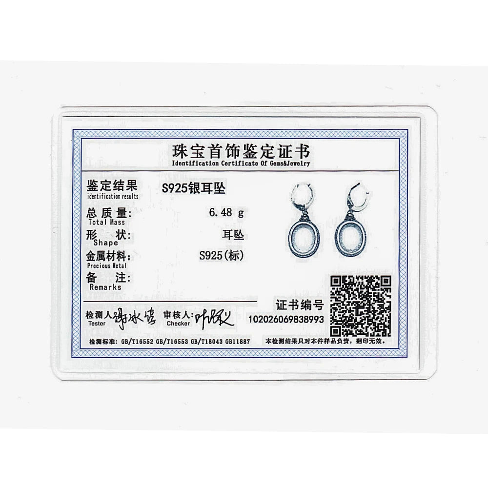 Vintage 925 Sterling Silver Earring Oval Natural Kyanite Stone Moonstone Labradorite Hoop Earrings With Necklace Set For Women