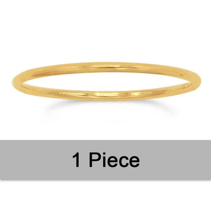14K Gold Filled Stacking Ring Boho Gold Jewelry Minimalist Knuckle Ring Anillos Mujer Gold Accessories Bohemian Rings for Women