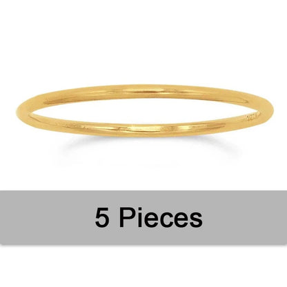 14K Gold Filled Stacking Ring Boho Gold Jewelry Minimalist Knuckle Ring Anillos Mujer Gold Accessories Bohemian Rings for Women