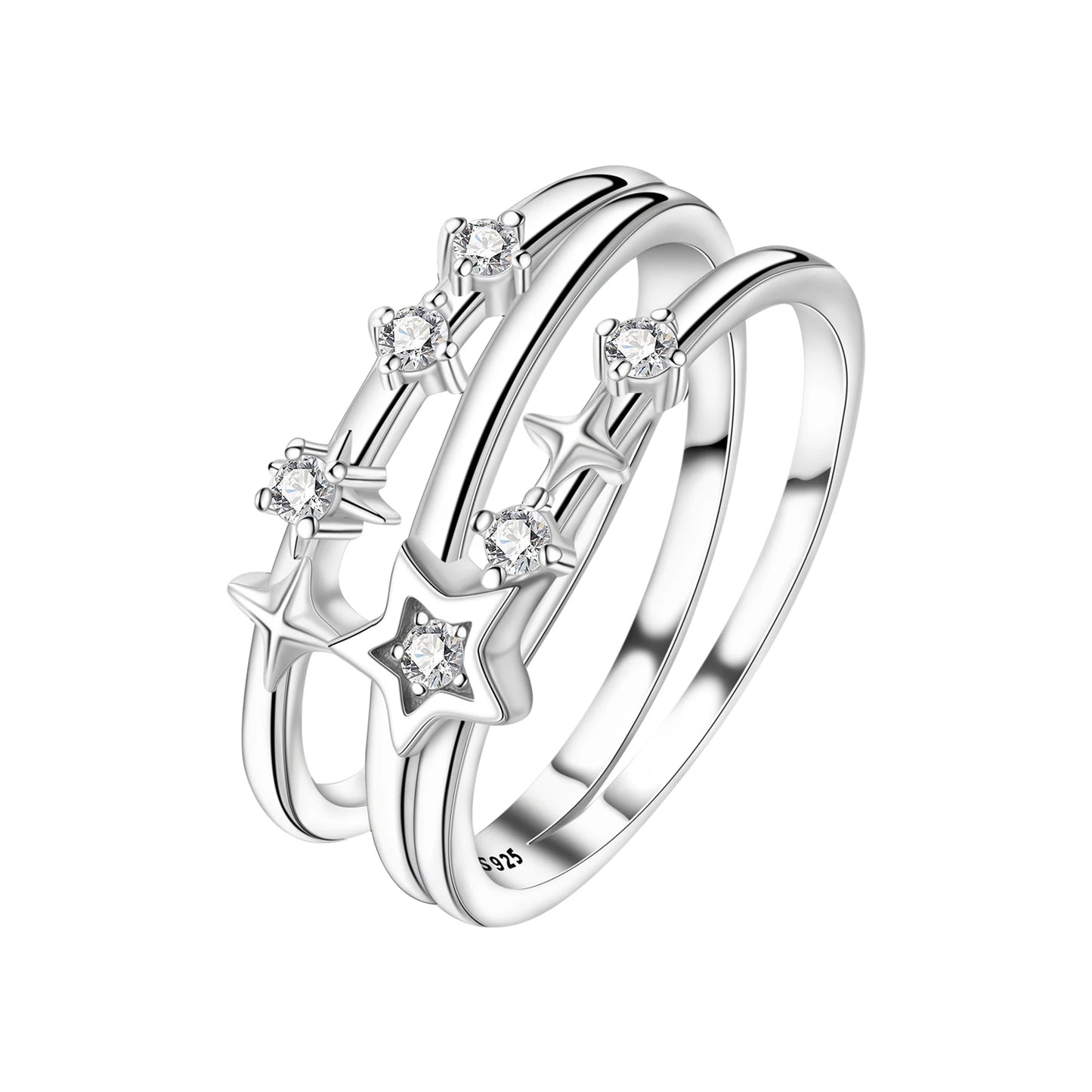PANPOKI S925 Sterling Silver Panda Animal Closed Ring For Women Finger Ring Personality Jewelry Party Trendy Gifts