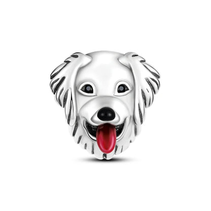 Silver Plated Cat Moon Star Earphone Dangle Charm Bead Pendant Fit Bangle Bracelet for Women Gift DIY Making