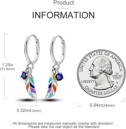 Ciondolo Orecchini di Goccia 925 Orecchini in Argento Sterling per Le Donne Cubic Zirconia Ciondolo