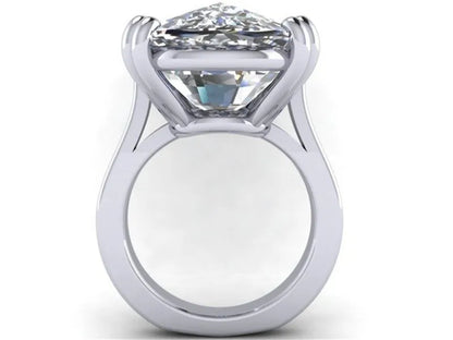S925 Silver Color Engagement Egg Diamond Ring Sea Blue Topaz De Gemstone Bizuteria Ring for Women Bague Etoile Jewelry Rings