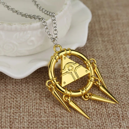 Anime Yu-Gi-Oh Keychain Yugi Muto Big Size 3D Millenium Puzzle Millennium Wheel Wisdom Pendant Keyring For Men Women Jewelry
